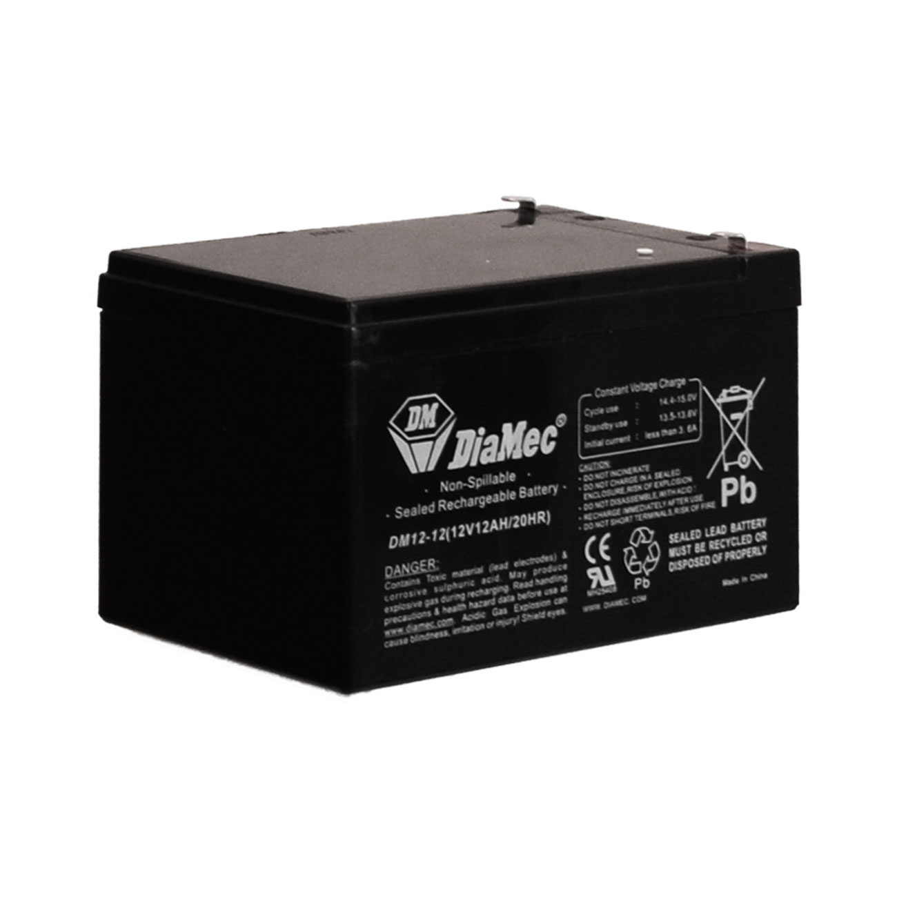 BATTERIA RICARICABILE 12V/12AH